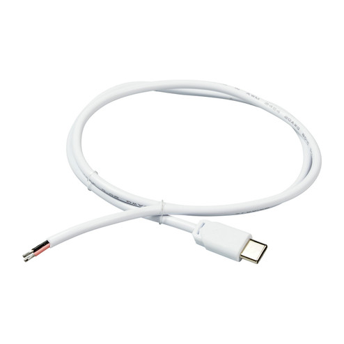 Disk Lighting Power Cord in White (1|984124S-15)