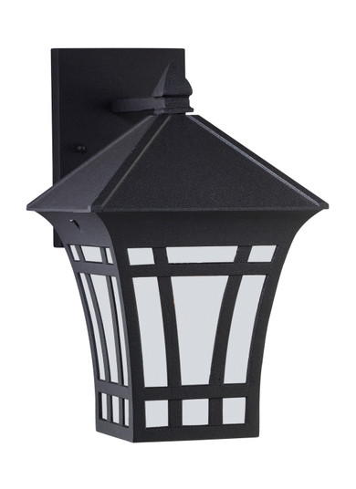 Herrington One Light Outdoor Wall Lantern in Black (1|89132-12)