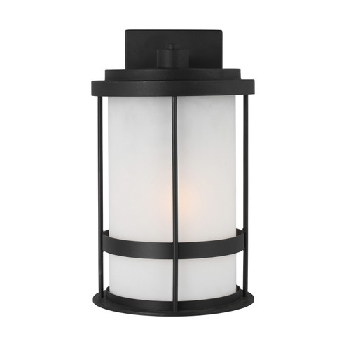 Wilburn One Light Outdoor Wall Lantern in Black (1|8690901-12)