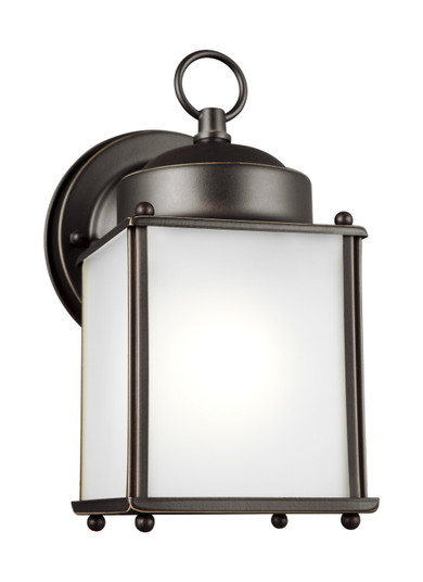 New Castle One Light Outdoor Wall Lantern in Antique Bronze (1|8592001-71)