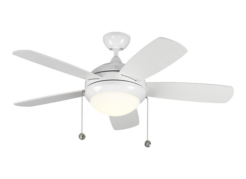 Discus 44''Ceiling Fan in White (1|5DIC44WHD-V1)