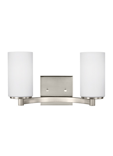 Hettinger Two Light Wall / Bath in Brushed Nickel (1|4439102-962)