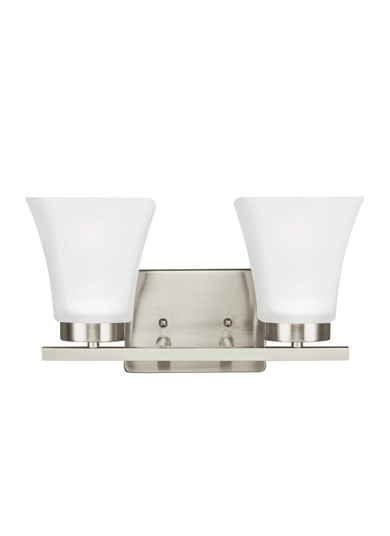 Bayfield Two Light Wall / Bath in Brushed Nickel (1|4411602EN3-962)