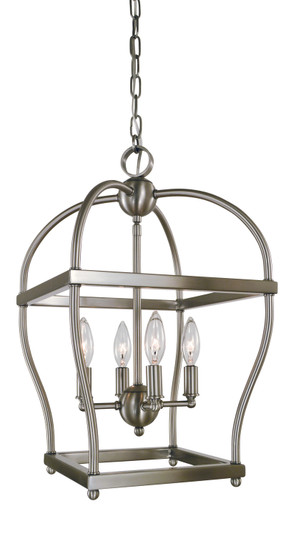 Kenmare Four Light Mini-Chandelier in Matte Black (8|5474 MBLACK)