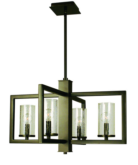 Theorem Four Light Chandelier in Mahogany Bronze (8|1155 MB)