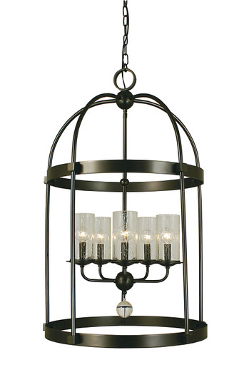 Compass Five Light Chandelier in Brushed Bronze (8|1105 BB)