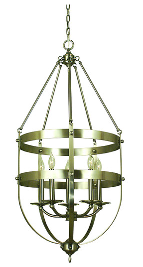 Hannover Five Light Chandelier in Antique Brass (8|1017 AB)