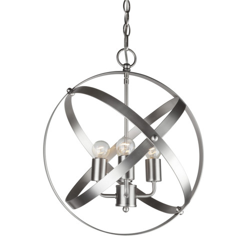 Four Light Pendant in Brushed Nickel (112|7094-04-55)