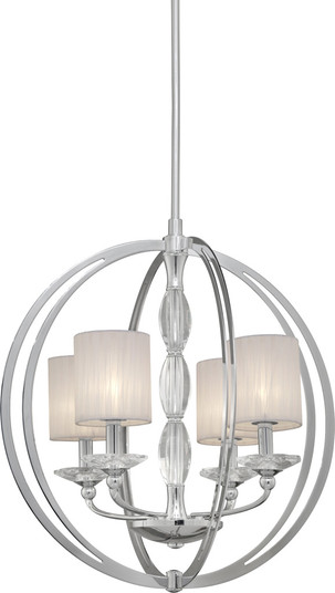 Chandelier Four Light Pendant in Chrome (112|7040-04-05)