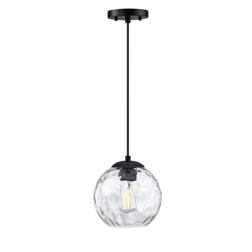 Milo One Light Mini Pendant in Black (112|2769-01-04)