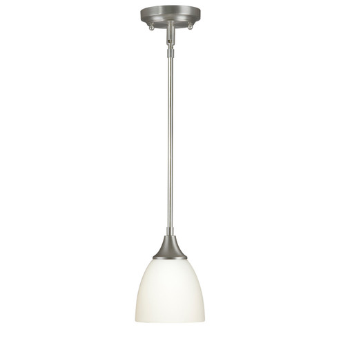 Carson One Light Mini Pendant in Brushed Nickel (112|2768-01-55)