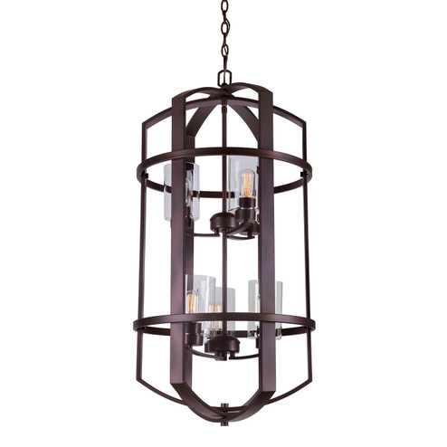 Hyde Six Light Entry Chandelier in Antique Bronze (112|2719-06-32)