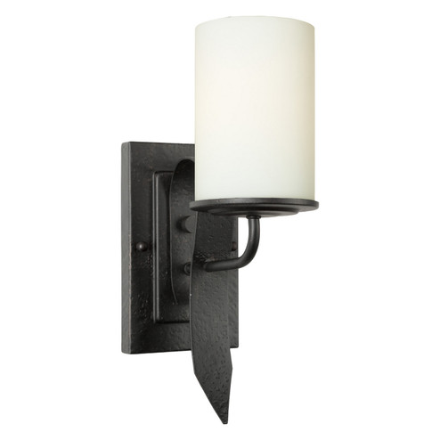 One Light Wall Sconce in Black (112|2698-01-04)