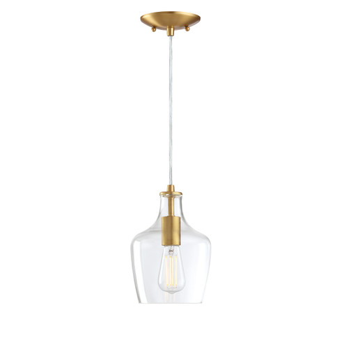 Milo One Light Mini Pendant in Soft Gold (112|2679-01-12)