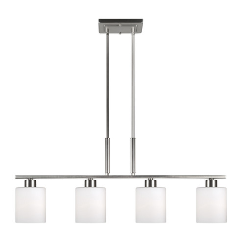 Four Light Island Pendant in Brushed Nickel (112|2664-04-55)