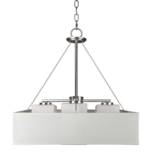 Four Light Foyer Pendant in Brushed Nickel (112|2658-04-55)