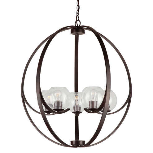 Five Light Chandelier in Antique Bronze (112|2649-05-32)