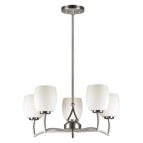 Five Light Chandelier in Brushed Nickel (112|2588-05-55)