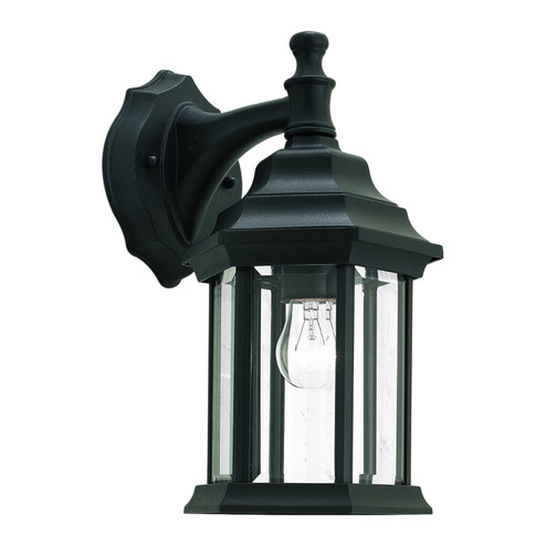 One Light Outdoor Lantern in Black (112|1715-01-04)