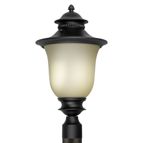 Family Number 37 Black One Light Outdoor Post Mount in Black (112|17031-01-04)