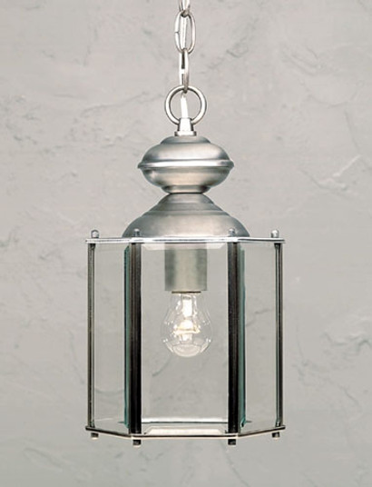 Olde Nickel B One Light Outdoor Hanging Lantern in Olde Nickel (112|1116-01-54)