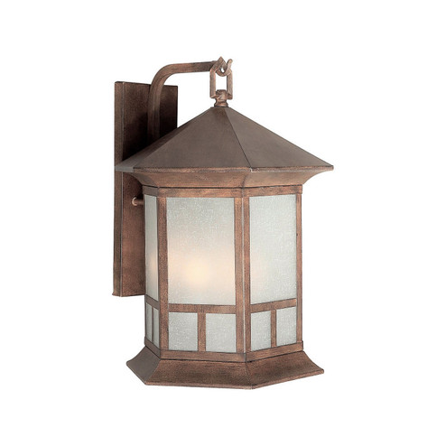 Family Number 13 Four Light Outdoor Lantern in Rustic Sienna (112|1038-04-41)