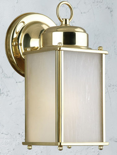 Solid Brass A One Light Outdoor Lantern in Solid Brass (112|10007-01-02)