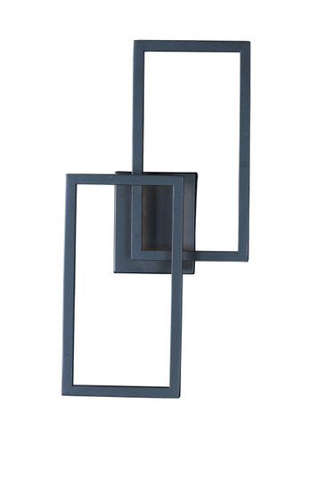 Traverse LED LED Outdoor Wall Sconce in Black (86|E21511-BK)