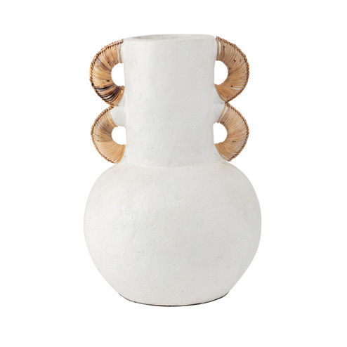Barcelona Vase in White (45|S0077-9121)