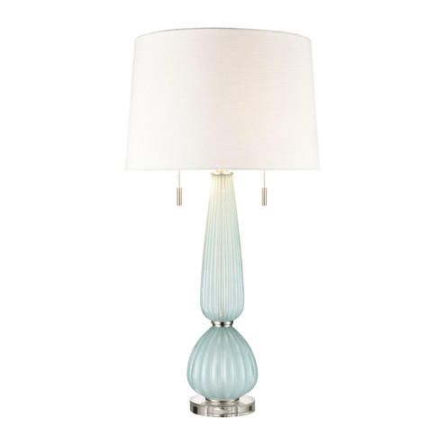 Mariani Two Light Table Lamp in Blue, Clear (45|S0019-8039)