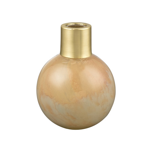 Leona Vase in Ochre (45|S0014-10104)