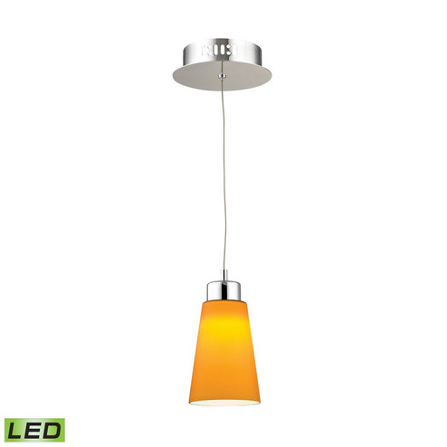 Coppa LED Mini Pendant in Chrome (45|LCA501-8-15)