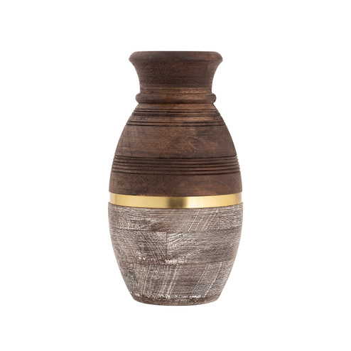 Dunn Vase in Walnut (45|H0807-9256)