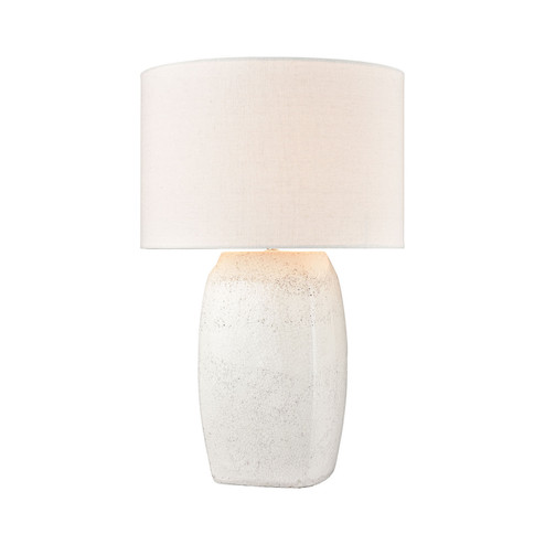 Abbeystead One Light Table Lamp in White (45|H019-7255)