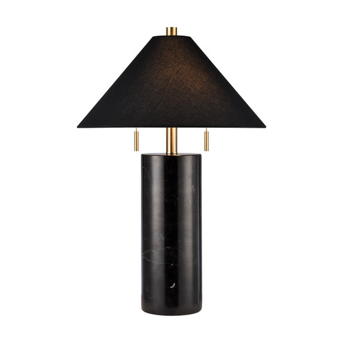 Blythe Two Light Table Lamp in Black (45|H0019-10337)