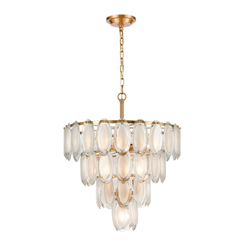 Curiosity Eight Light Chandelier in White (45|D4664)