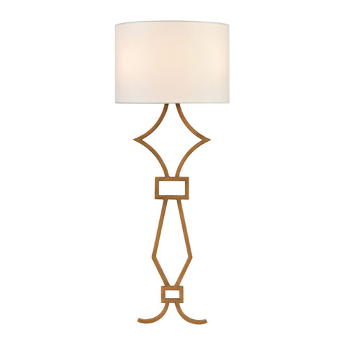 Harlech Two Light Wall Sconce in Painted Aged Brass (45|D4453SHORT)