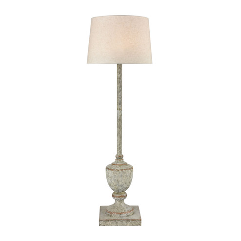 Regus One Light Floor Lamp in Antique Gray (45|D4390)