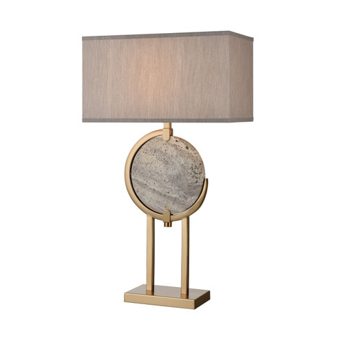 Arabah One Light Table Lamp in Gray Marble (45|D4113)