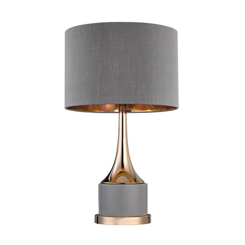 Cone Neck One Light Table Lamp in Gray (45|D2748)