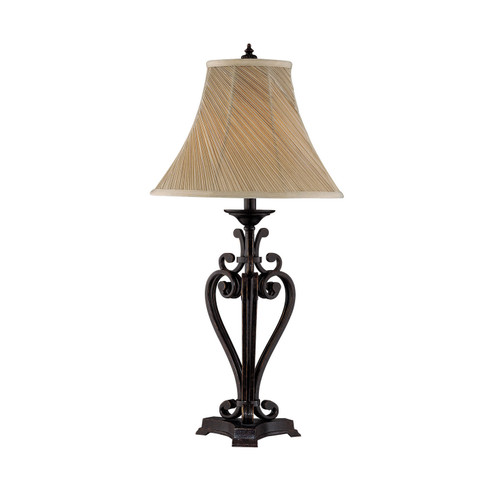 Angers One Light Table Lamp in Dark Bronze (45|97628)