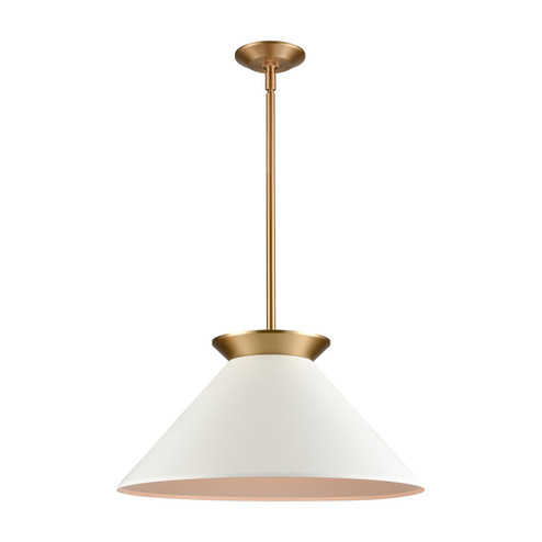 Cavendish One Light Pendant in Brushed Gold (45|89984/1)