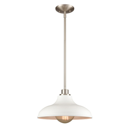 Grenville One Light Pendant in Brushed Nickel (45|89424/1)