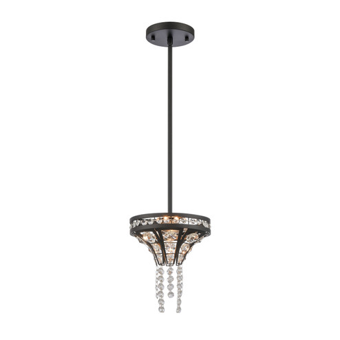 Fantania Two Light Pendant in Matte Black (45|82235/2)