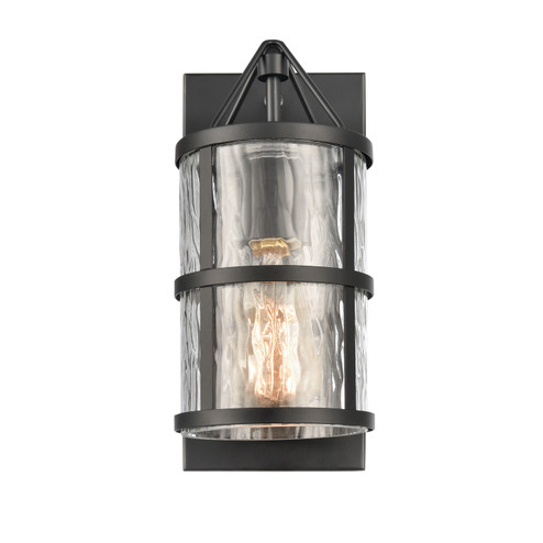 Solace One Light Wall Sconce in Matte Black (45|82070/1)