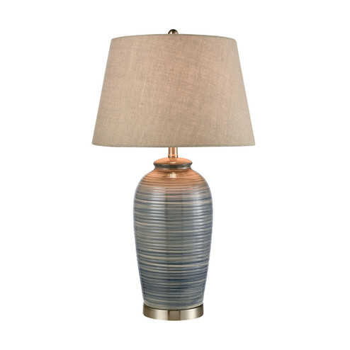 Monterey One Light Table Lamp in Blue (45|77155)