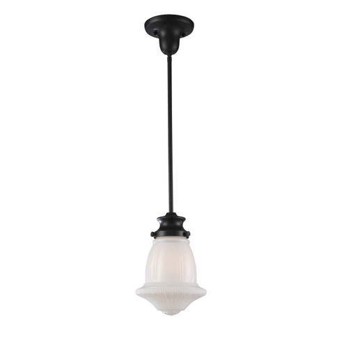 Schoolhouse One Light Mini Pendant in Oiled Bronze (45|69039-1)