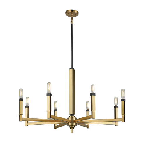 Mandeville Eight Light Chandelier in Oil Rubbed Bronze (45|67758/8)