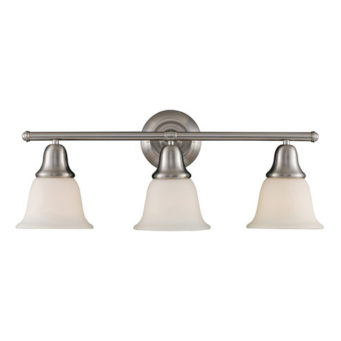 Berwick Three Light Vanity in Brushed Nickel (45|67022-3)