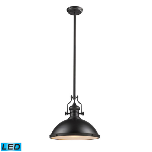 Chadwick LED Pendant in Oiled Bronze (45|66138-1-LED)